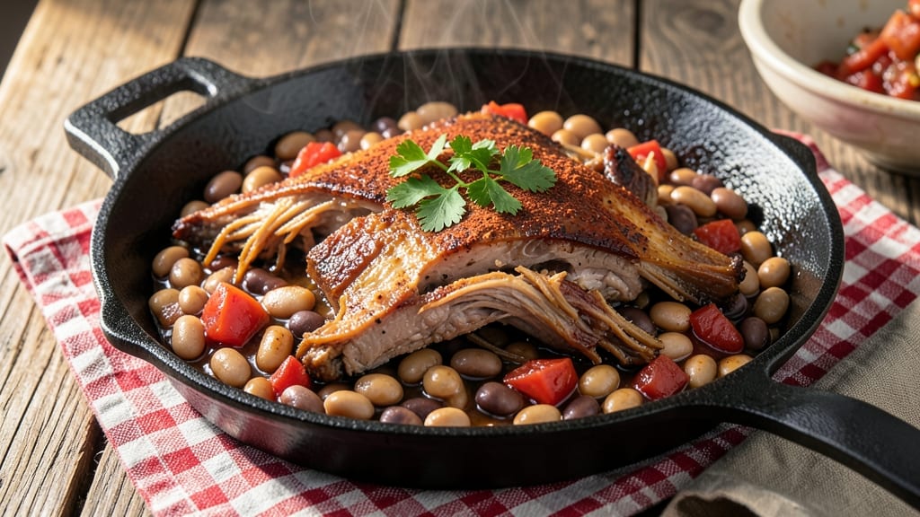 Cowboy Beans Recipe with Pork and Beans: Smoky-Spiced One-Pot Heartiness