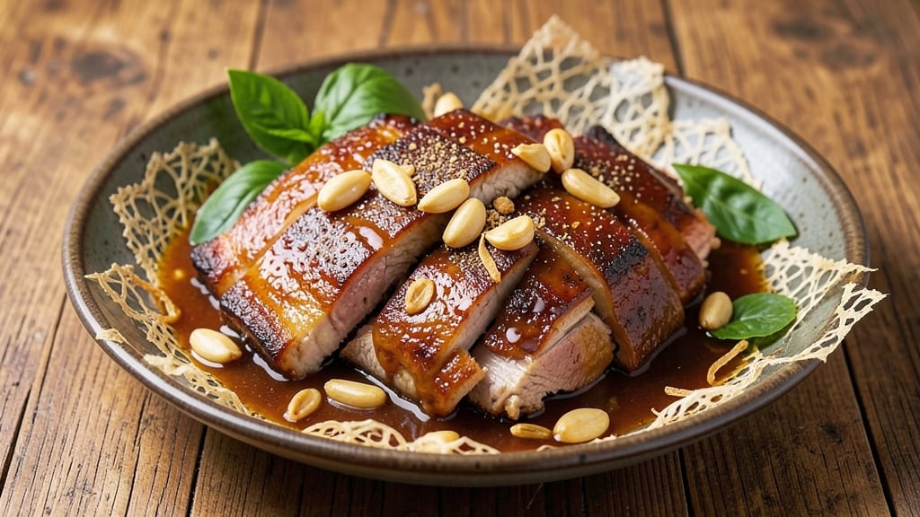 Braised Pork Belly Adobo Recipe: Disneyland-Inspired Five-Spice Gloss