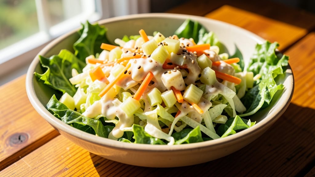 Coleslaw Recipe for Pulled Pork Tacos: Crunchy Celery Crown Contrast